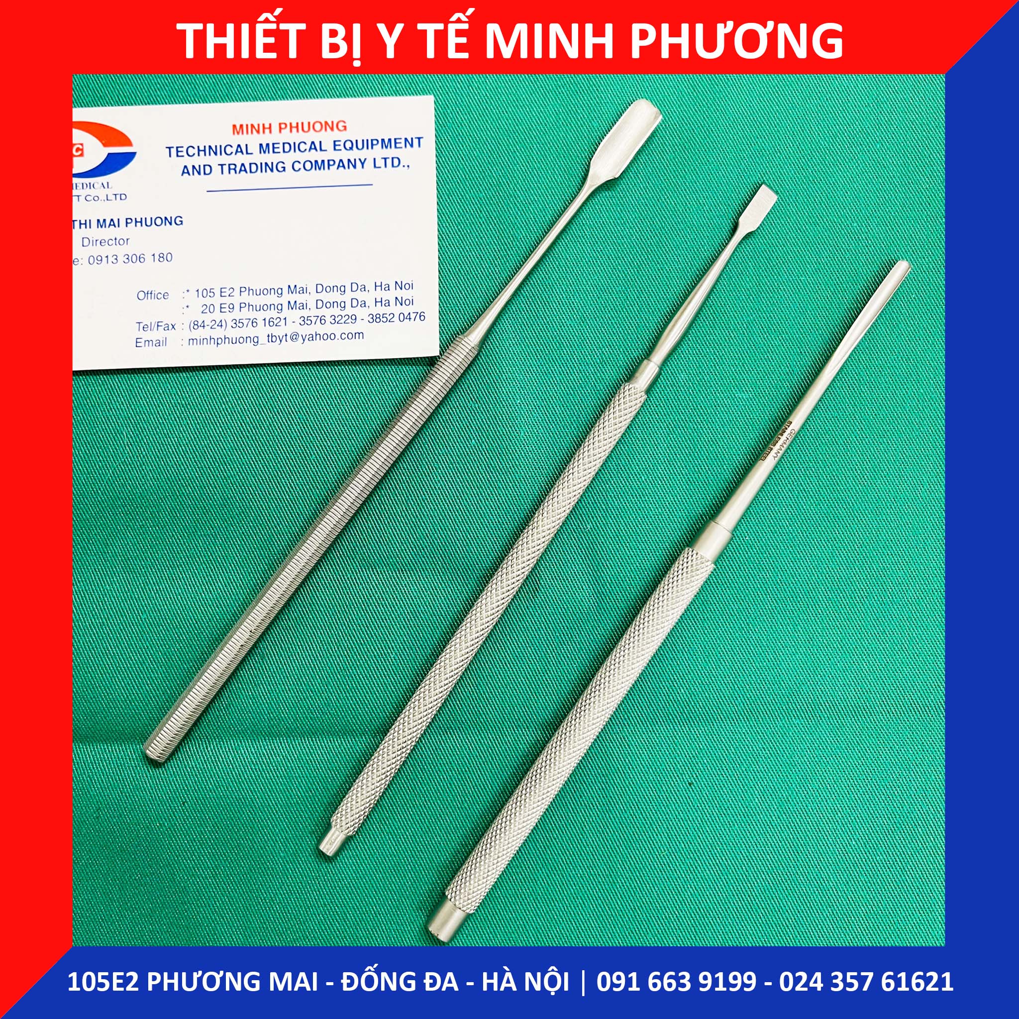 Đục thẳng, đục lòng máng dùng trong thẩm mỹ