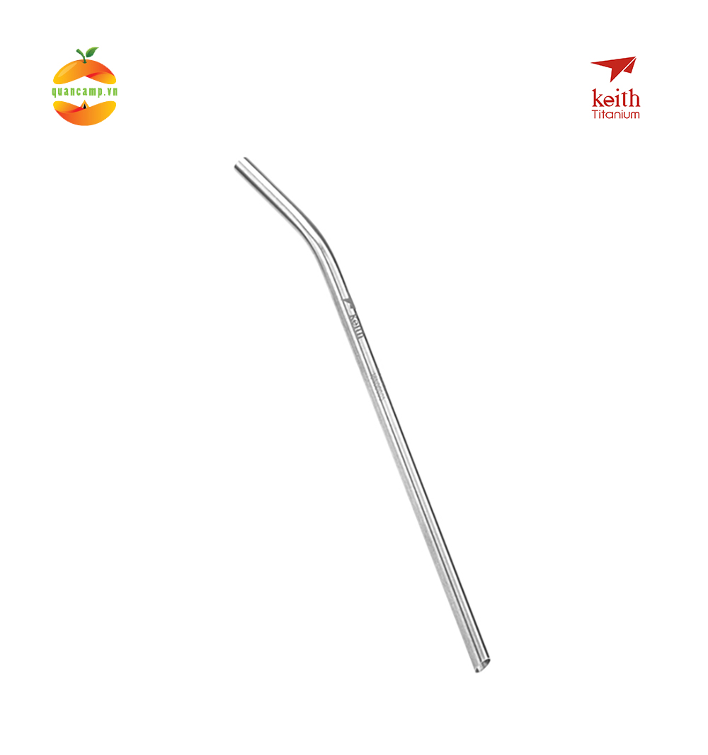 Ống hút cong Titanium Keith Ti3701