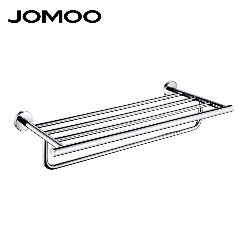 JOMOO SUS 304 Stainless Steel Towel Rack Bathroom Shelves 9354121B