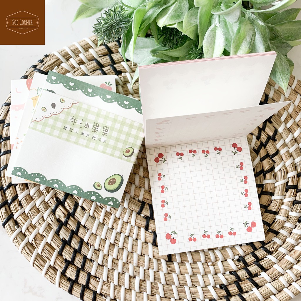 Tập giấy NOTE Memo Pad Sweet