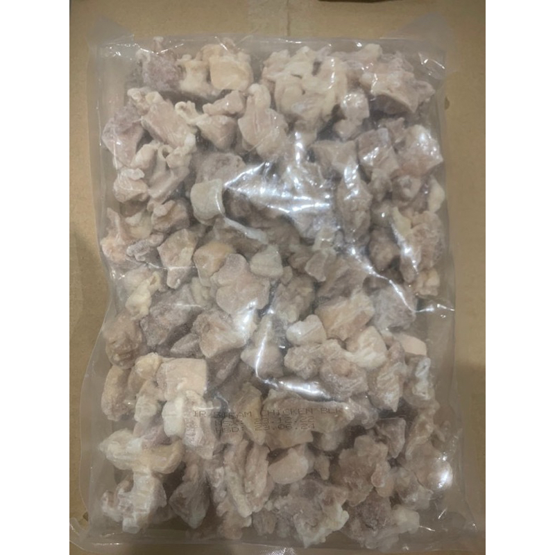 Ức gà hấp thịt gà cắt khối CP bịch 1kg (giao tphcm)
