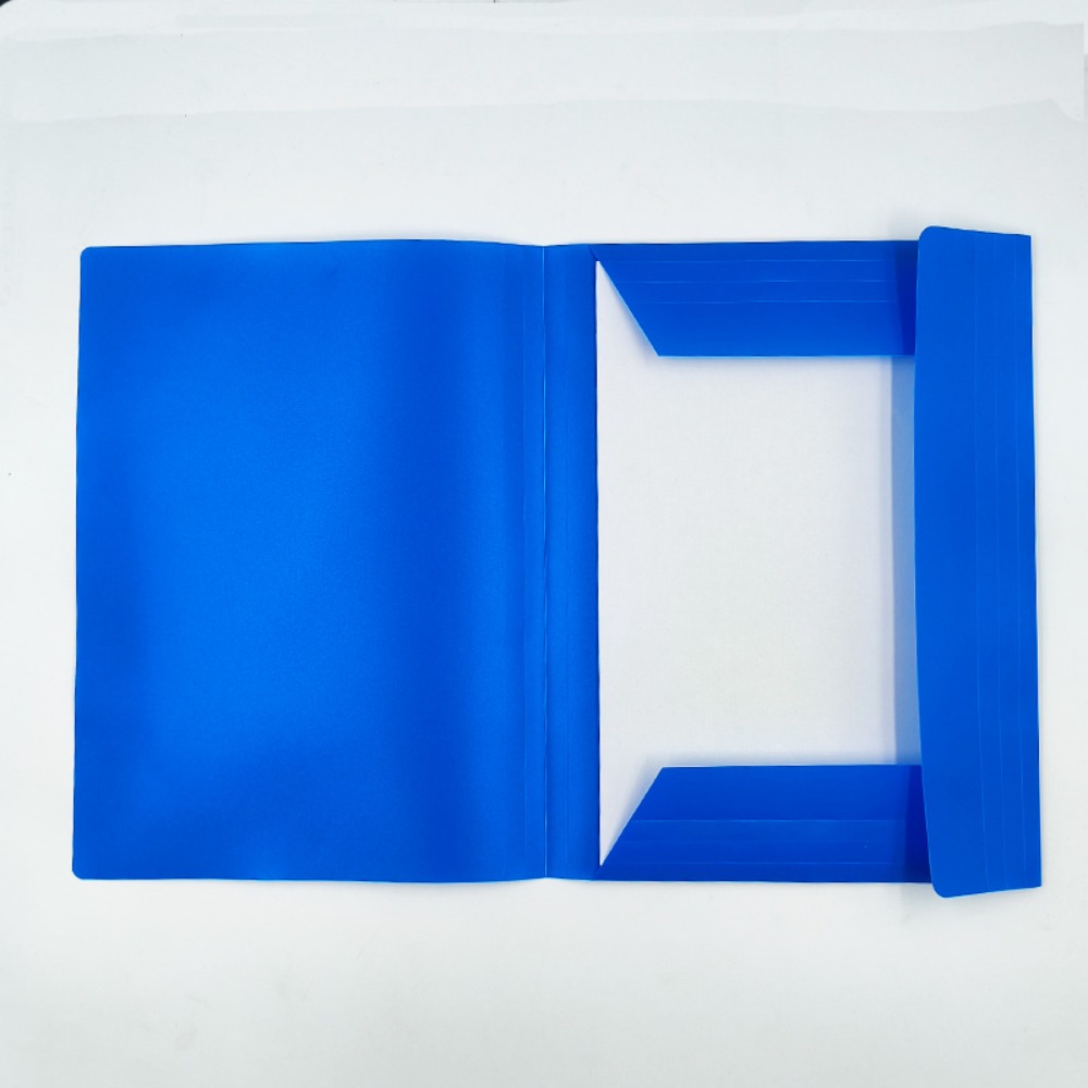 High Quality Plastic A4 File Folder Elastic Strap Design Large Capacity File Case Expandable File Bag Exam Paper Storage. 