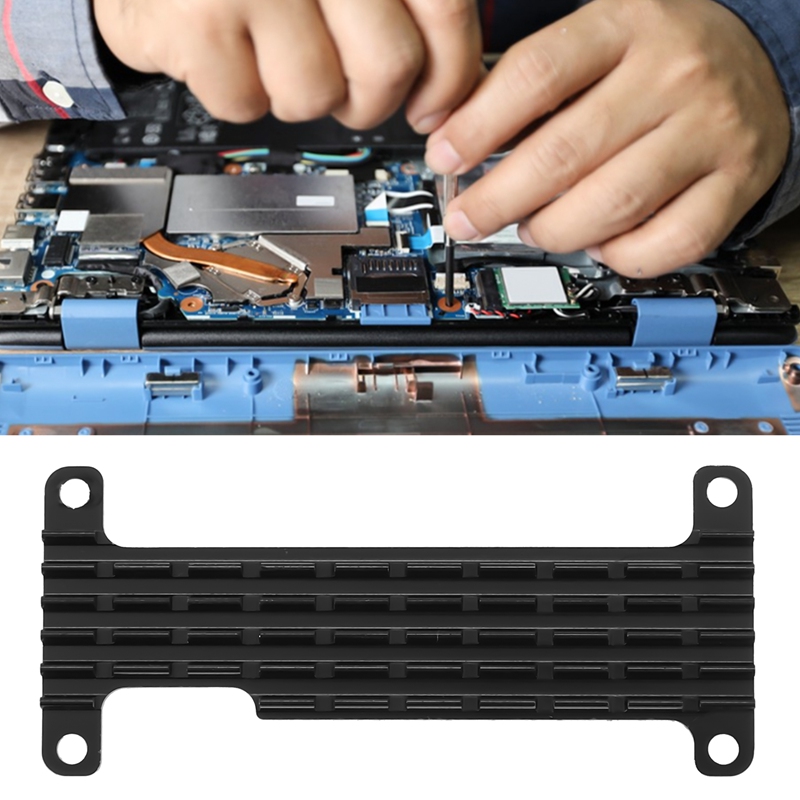 For Raspberry Pi Zero 2 W /Zero Aluminum Heatsink Kit with Thermal Pad for Raspberry Pi Zero W