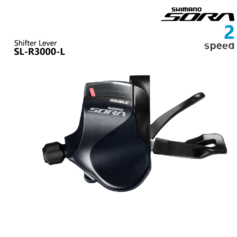 Shimano SORA R3000 Shifter 2X9 Speedอะไหลจกรยานเสอหมอบ2 Way Release