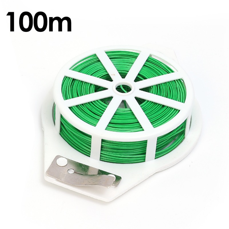 Gardening Plant Vine Fixing Ties 1 Roll Plant Binding Iron Wire Multi ...