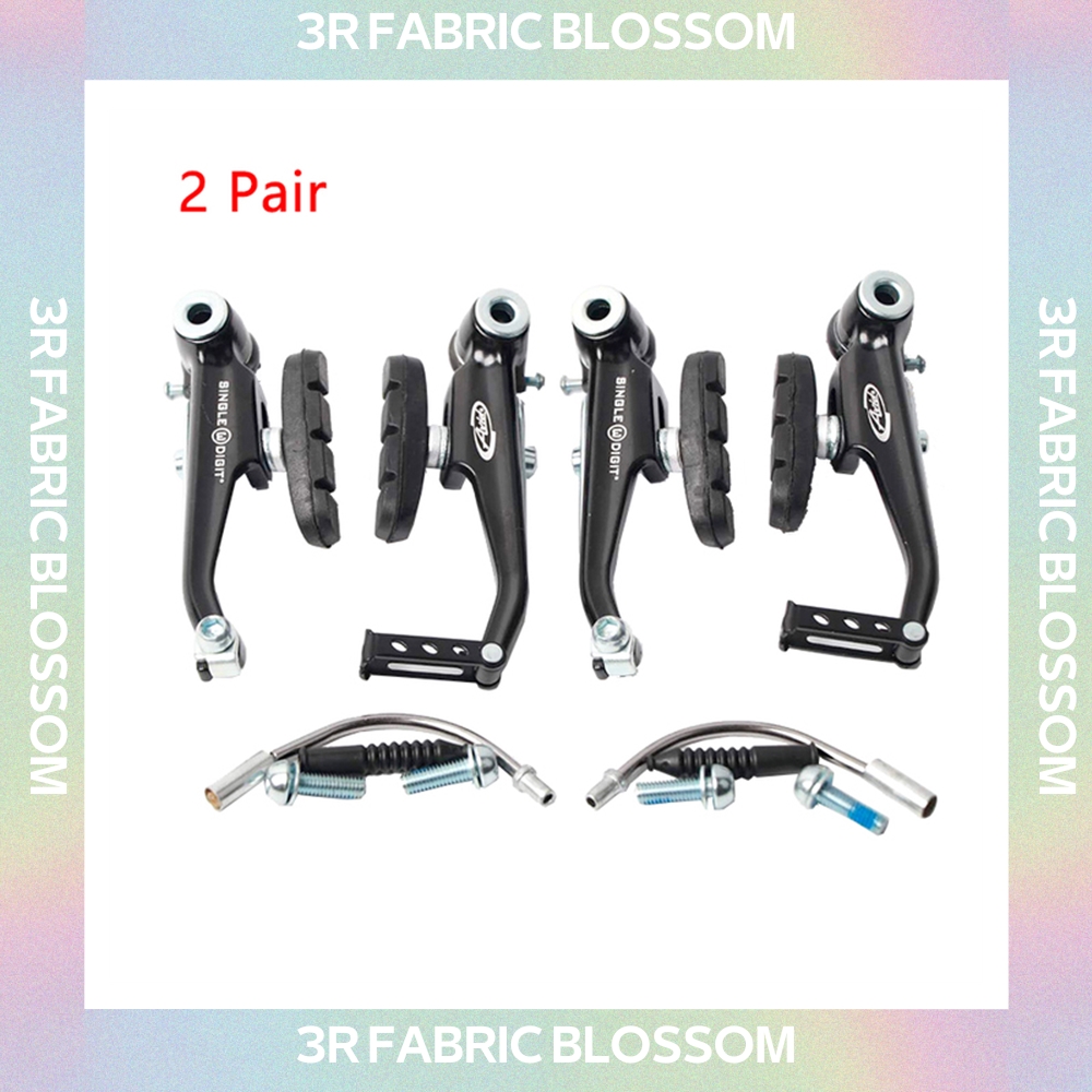 3R Fabric blossom Avid SD3 V Brakes Set Cantilever Brake MTB Folding Bike Brake System 116mm Aluminum Alloy Caliper Spare Parts for