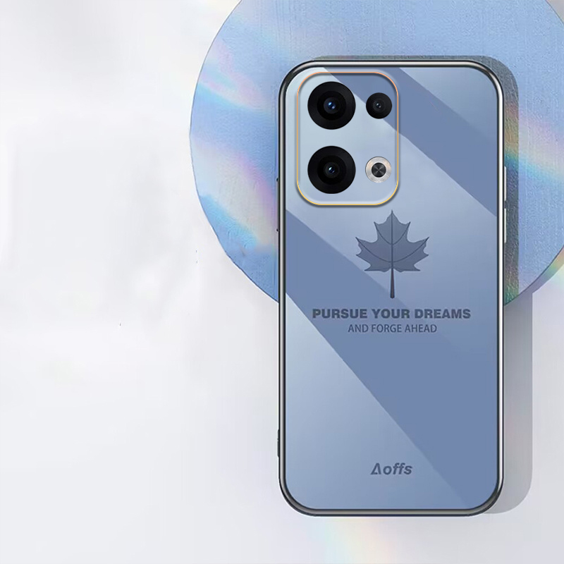 New Phone case OPPO Reno13 Pro Reno13 F Back cover Screen Dustproof and Anti Drop Maple Leaf Shape For OPPO Reno 13F 13 Pro case.