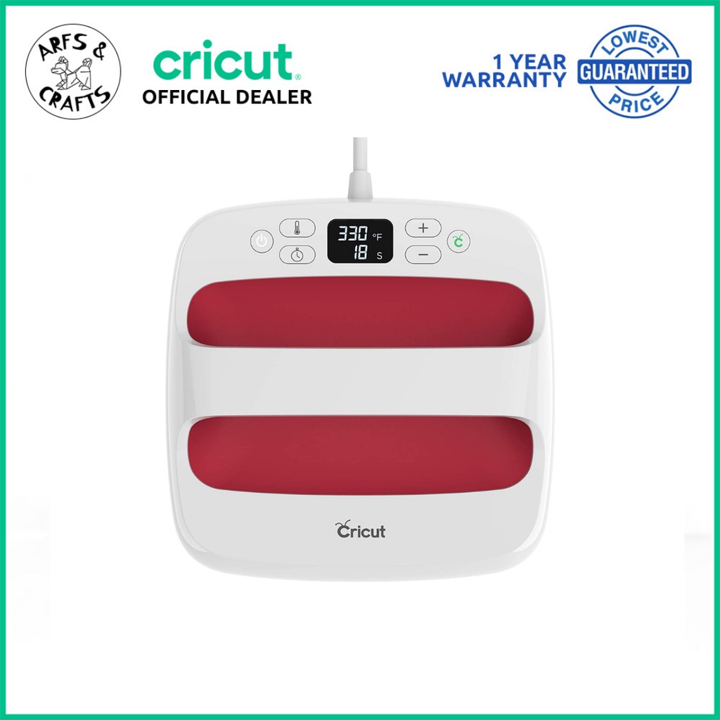 Cricut EasyPress 2 Heat Press Machine (9" x 9"), Ideal for TShirts