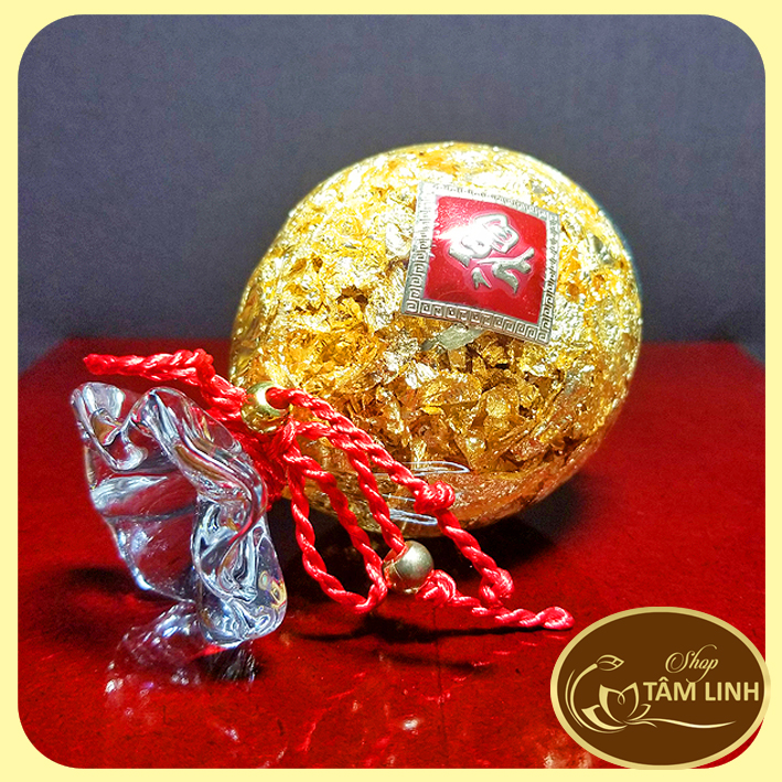 TÚI TIỀN VÀNG PHONG THỦY CAO 10CM