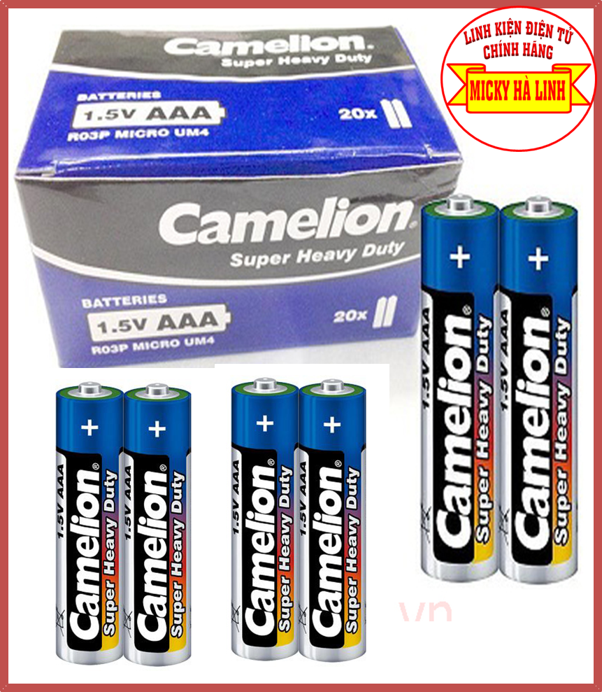 Cặp 2 viên pin AAA Camelion 3A Camelion