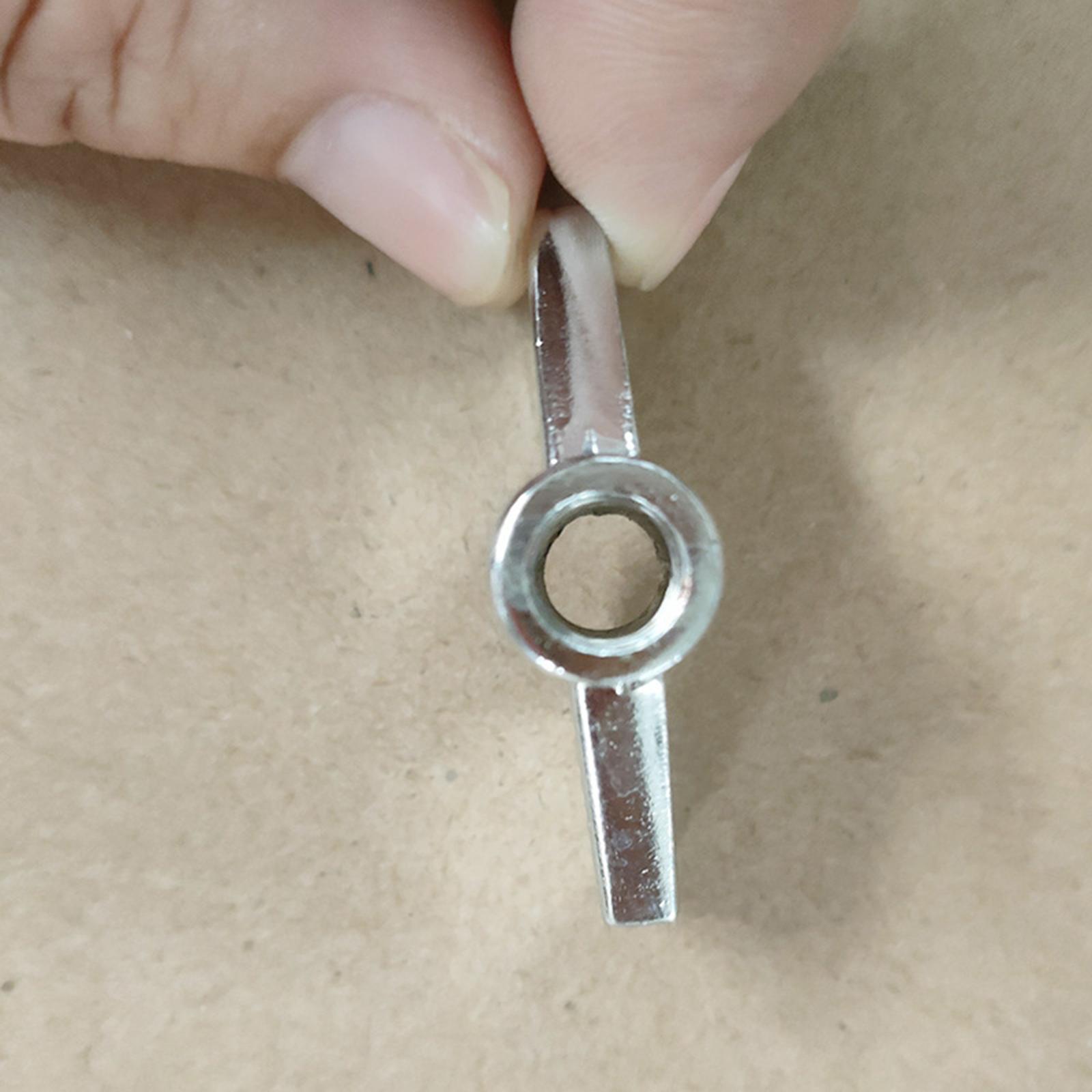 Kowaku 5x Trống thanh đỡ chũm Chọe ốc tai hồng Thực Hành Cymbal ốc tai hồng Cho Cymbal Máy stackers