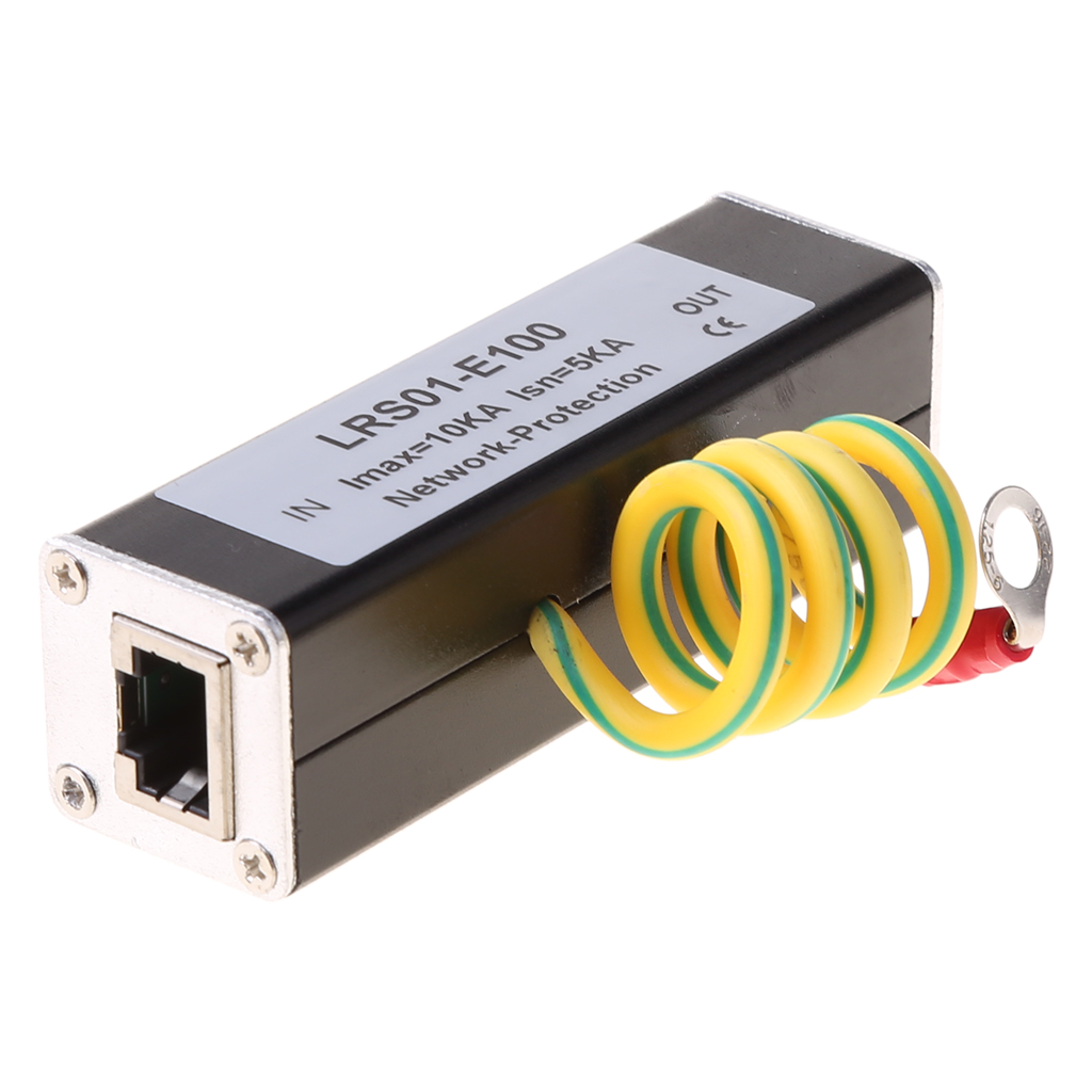 Mạng RJ45 giám sát thiết bị máy ảnh cho sét bảo vệ chống đột biến điện