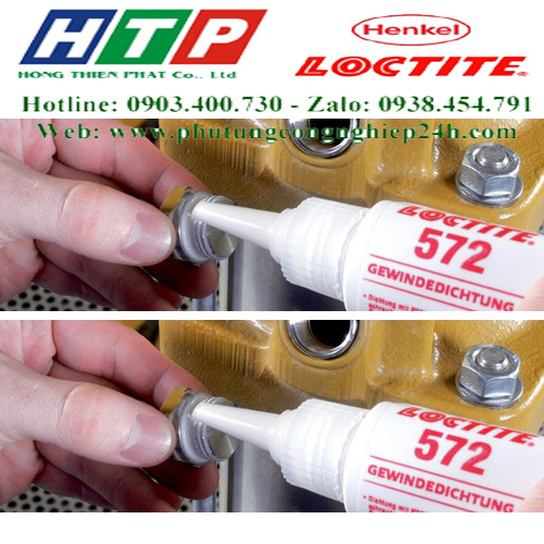 Keo dán làm kín ren loctite 572 - 250ml