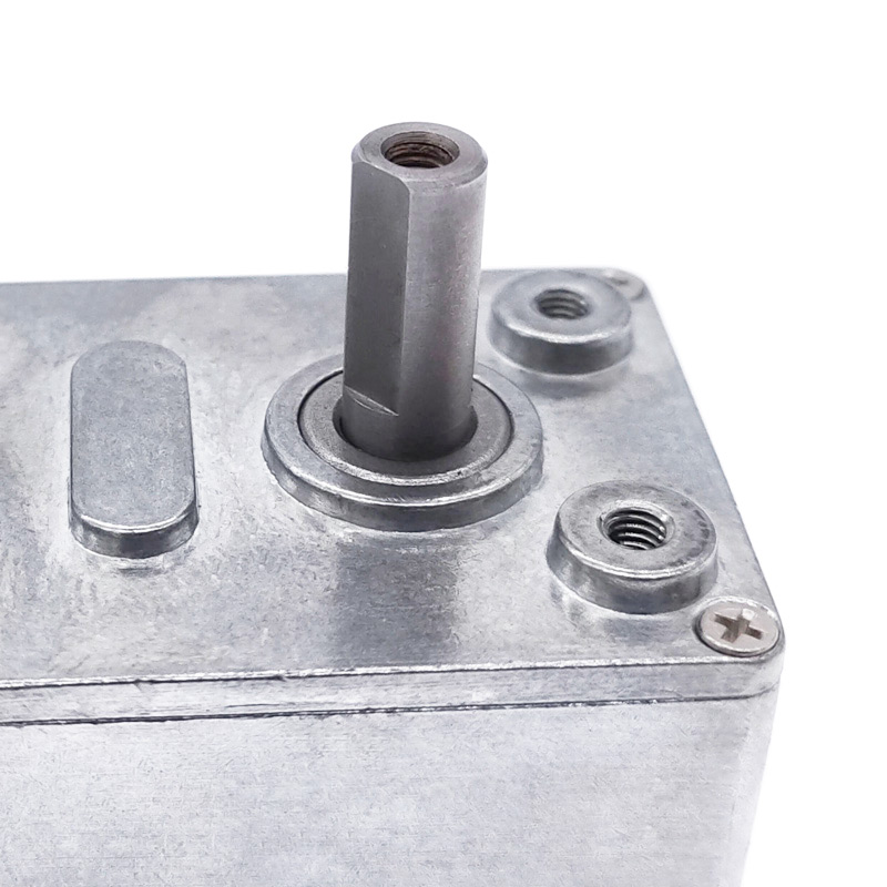 JGY-370 Wormwielmotor 6V – 18 RPM – Zelfborgend – Met Hall Encoder (2