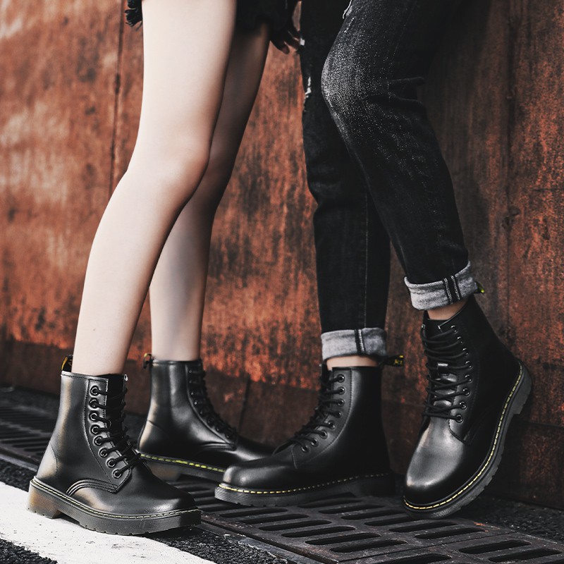 WuHanWen STOCK DR.MARTENS Men/Women Fashion Retro Martin Boots High Top Outdoor tooling shoes Hot Sale |