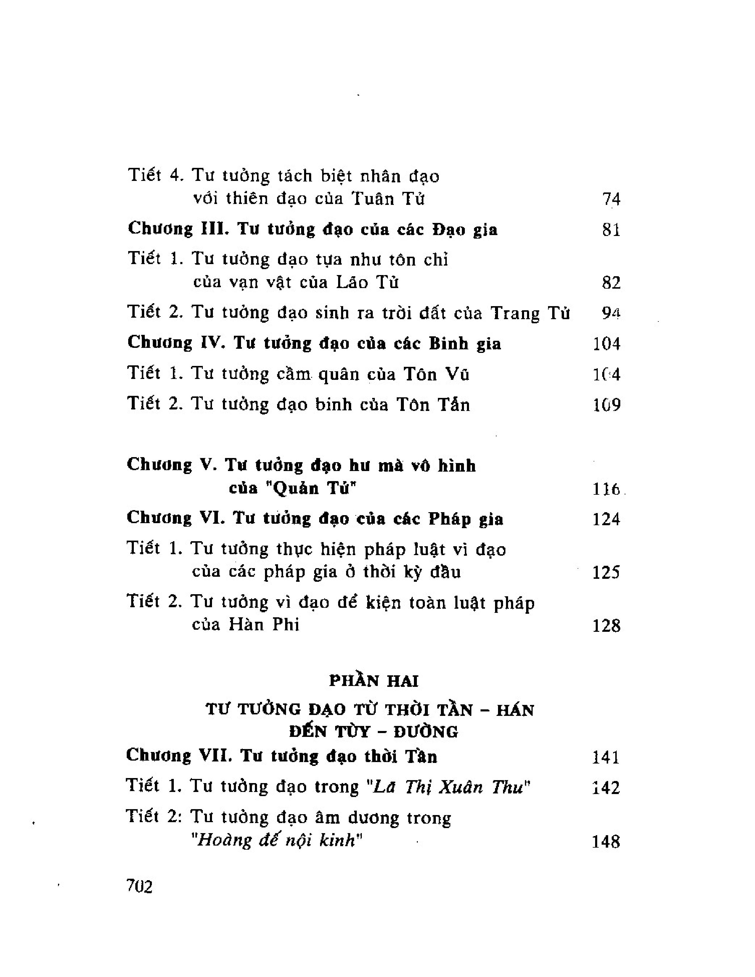 Sách Đạo Triết Học Phương Đông (Tư tưởng Đạo các thời kỳ)