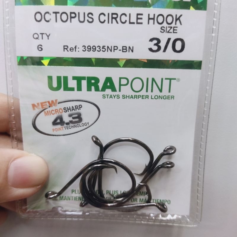 Mustad Octopus Circle hook 39935NP-BN mustad hook mustad 39935NP
