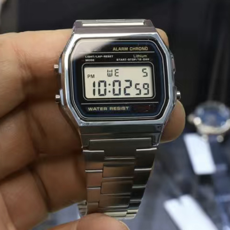 Vintage%20Digital%20Men's%20Watches%20F91w%20Luxury%20Stainless%20Steel%20Link%20Wrist%20Watch%20Band%20Business%20Electronic%20Women%20Clock%20Reloj%20Hombre%20-%20Image%208