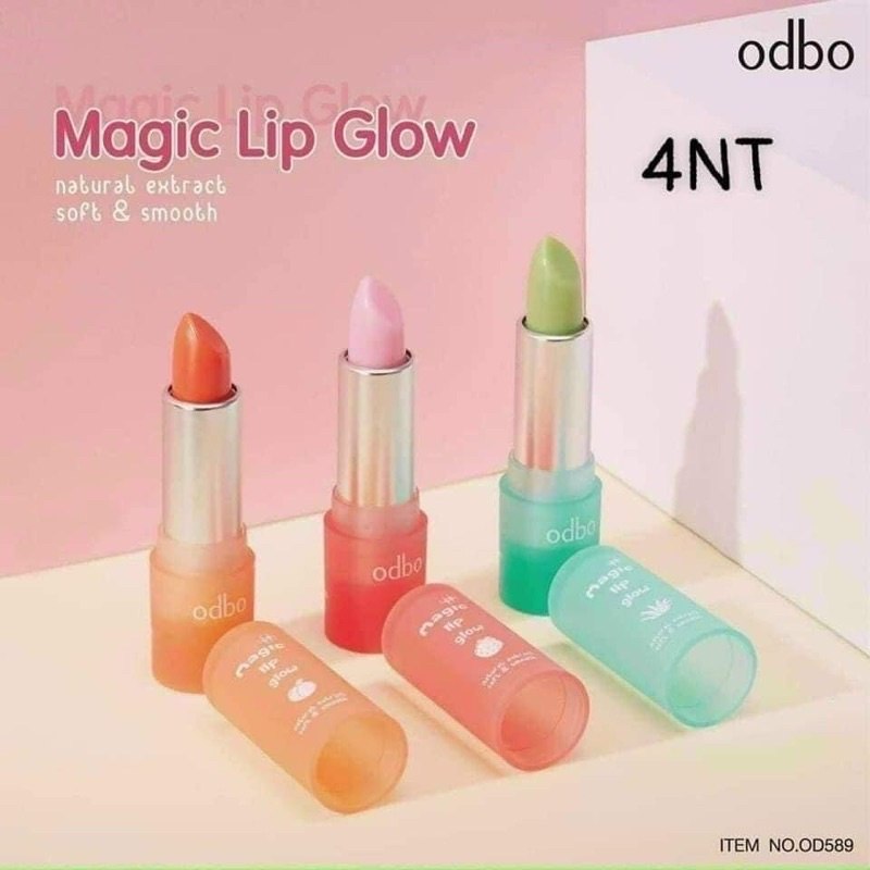 Son dưỡng môi Odbo Collagen magic Lip Balm Thái Lan