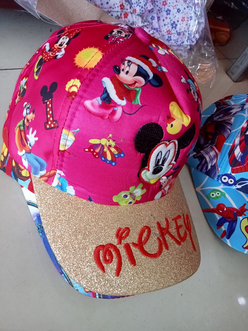 Nón Lưỡi Trai chuột MicKey cho bé gái