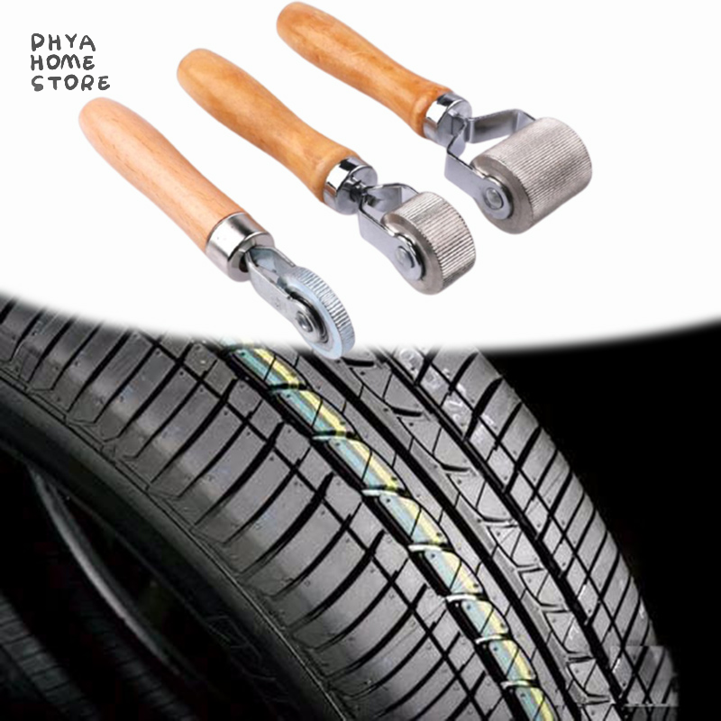 PhYa Home Xe Sửa chữa lốp xe Kit con lăn tự động vá Con lăn xe máy bánh xe sửa chữa lốp công cụ sửa chữa