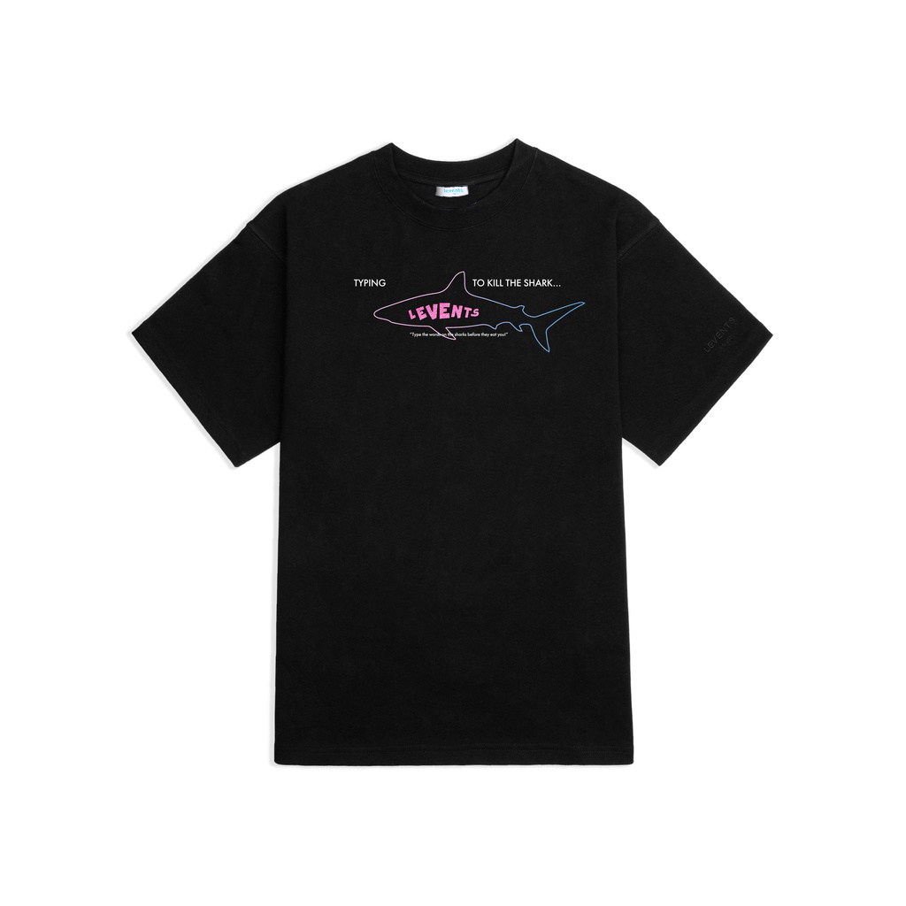 LEVENTS - Áo thun Shark/ Black local brand