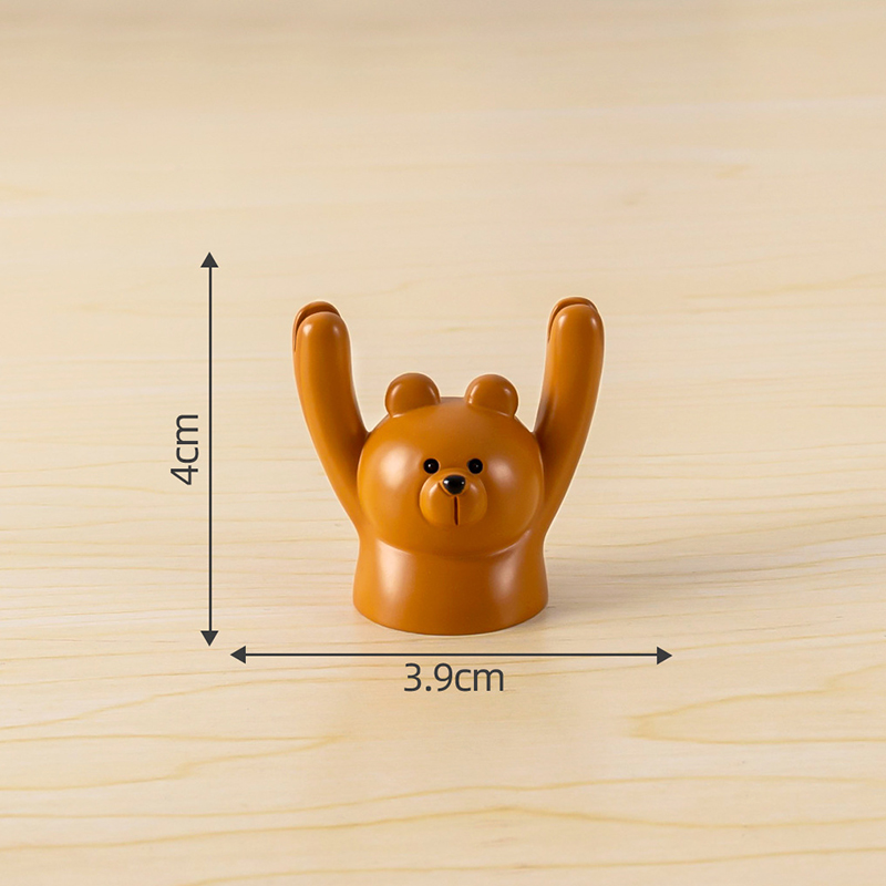Cute Cartoon Animal Design Message Holder Clip Photo Stand Card Inspiring Desk Decoration Accessories Crafts Small Ornament SUNM. 