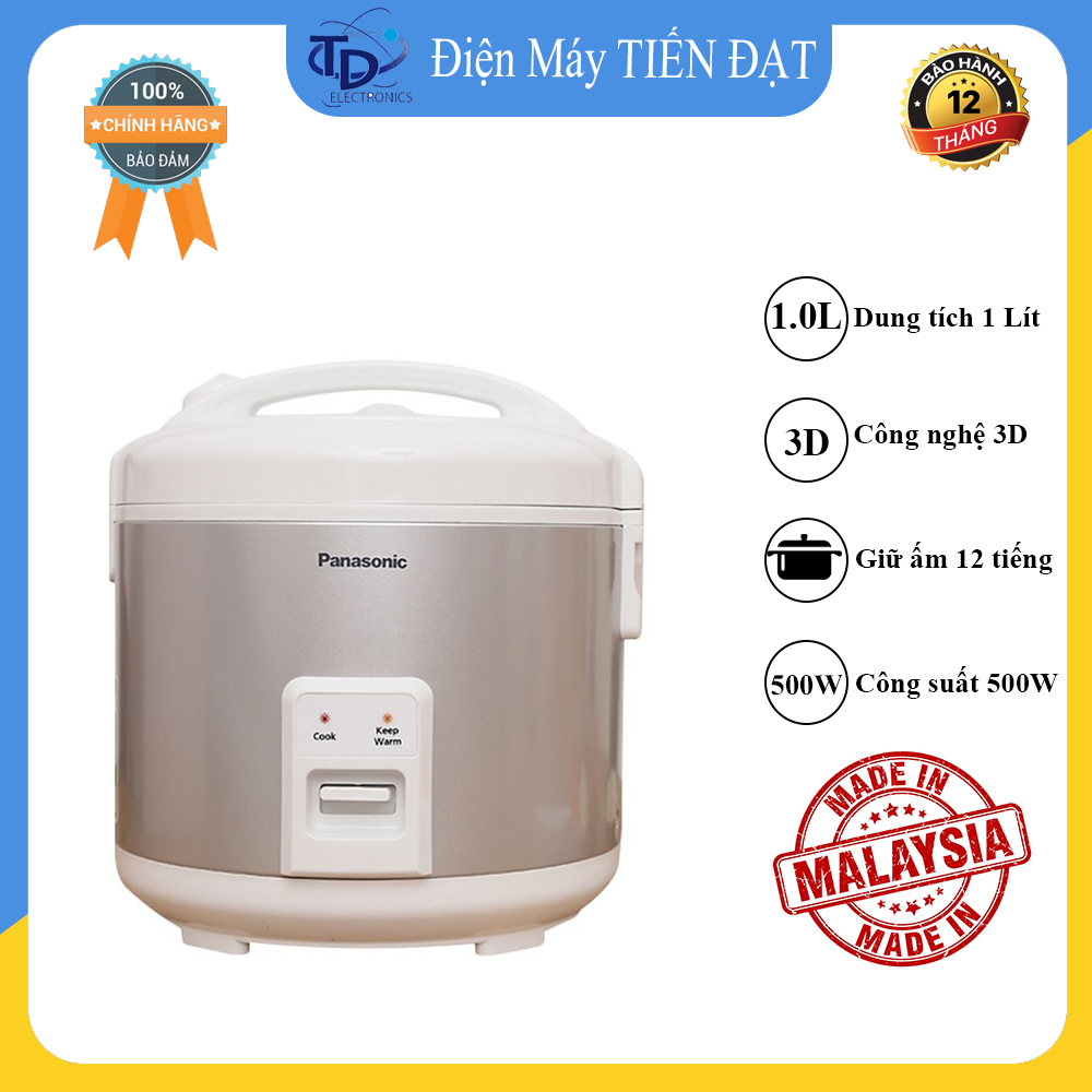 Nồi cơm điện panasonic 1 lít sr-mvn107