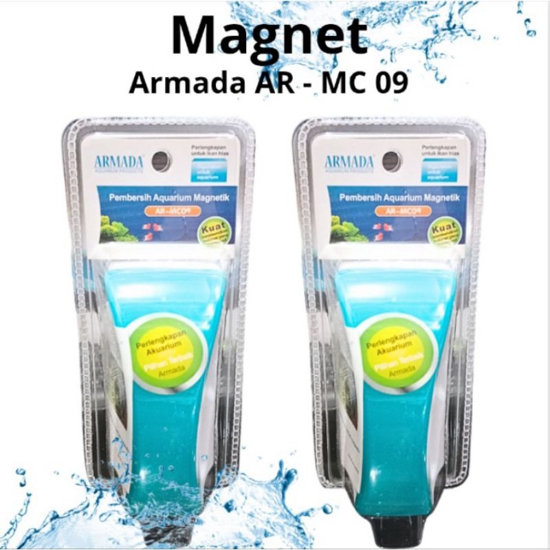 Magnet Pembersih Kaca Aquarium ARMADA AR MC 09