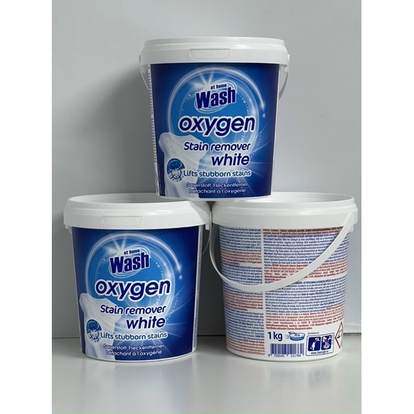 Bột tẩy quần áo oxygen hàng đức hộp : 1kg