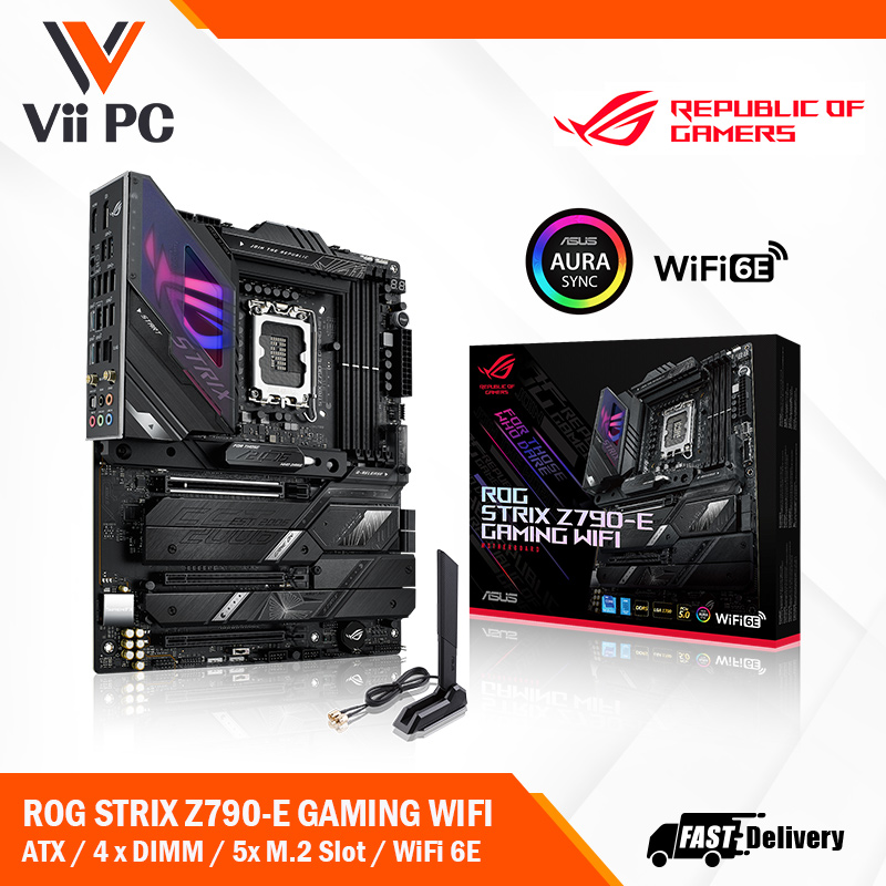 ASUS ROG Strix Z790 E Z790E Z790 E Gaming WiFi ATX Gaming Motherboard 