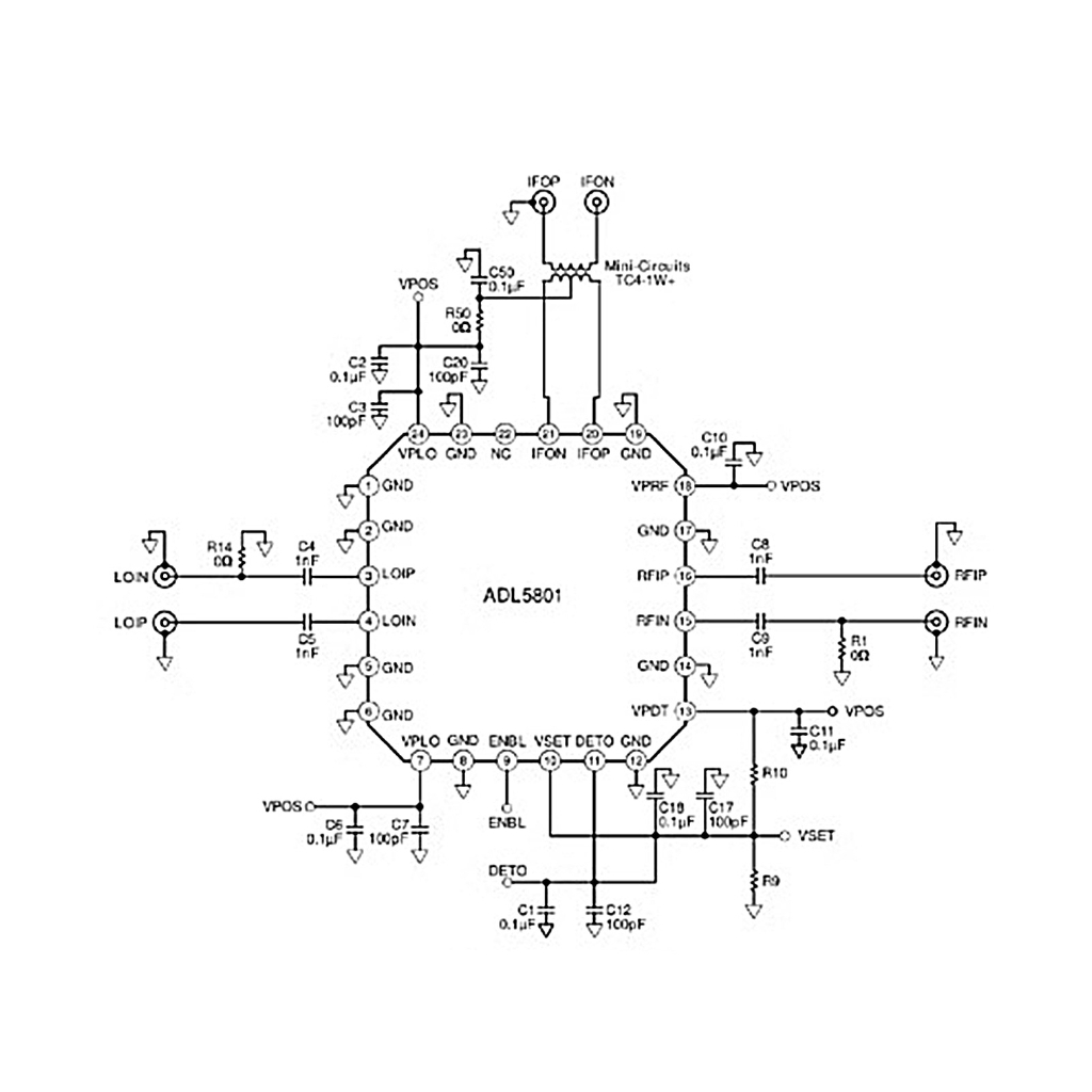 Đáng tin cậy adl5801 hoạt động downconverter nhựa Mixer Mô-đun Mở khóa đầy đủ tiềm năng của hệ thống của bạn hoạt động đơn giản