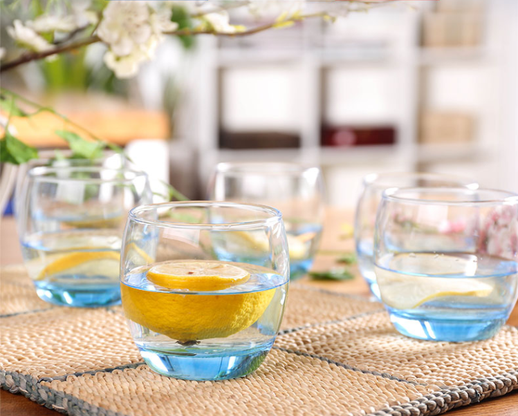 Bộ cốc (ly)  thủy tinh thấp Luminarc Salto Blue 6 chiếc J1584- 32cl