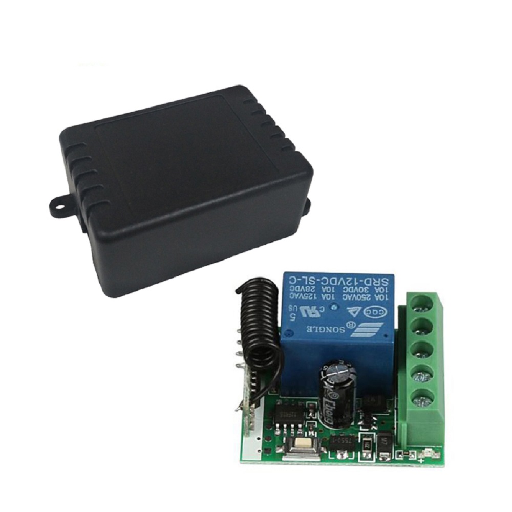 Qiachip%20433mhz%20Dc%2012v%201ch%20Rf%20Relay%20Module%20Wireless%20Remote%20Control%20Switch%20Smart%20Home%20Controller%20For%20Gate%20Door%20-%20Image%204