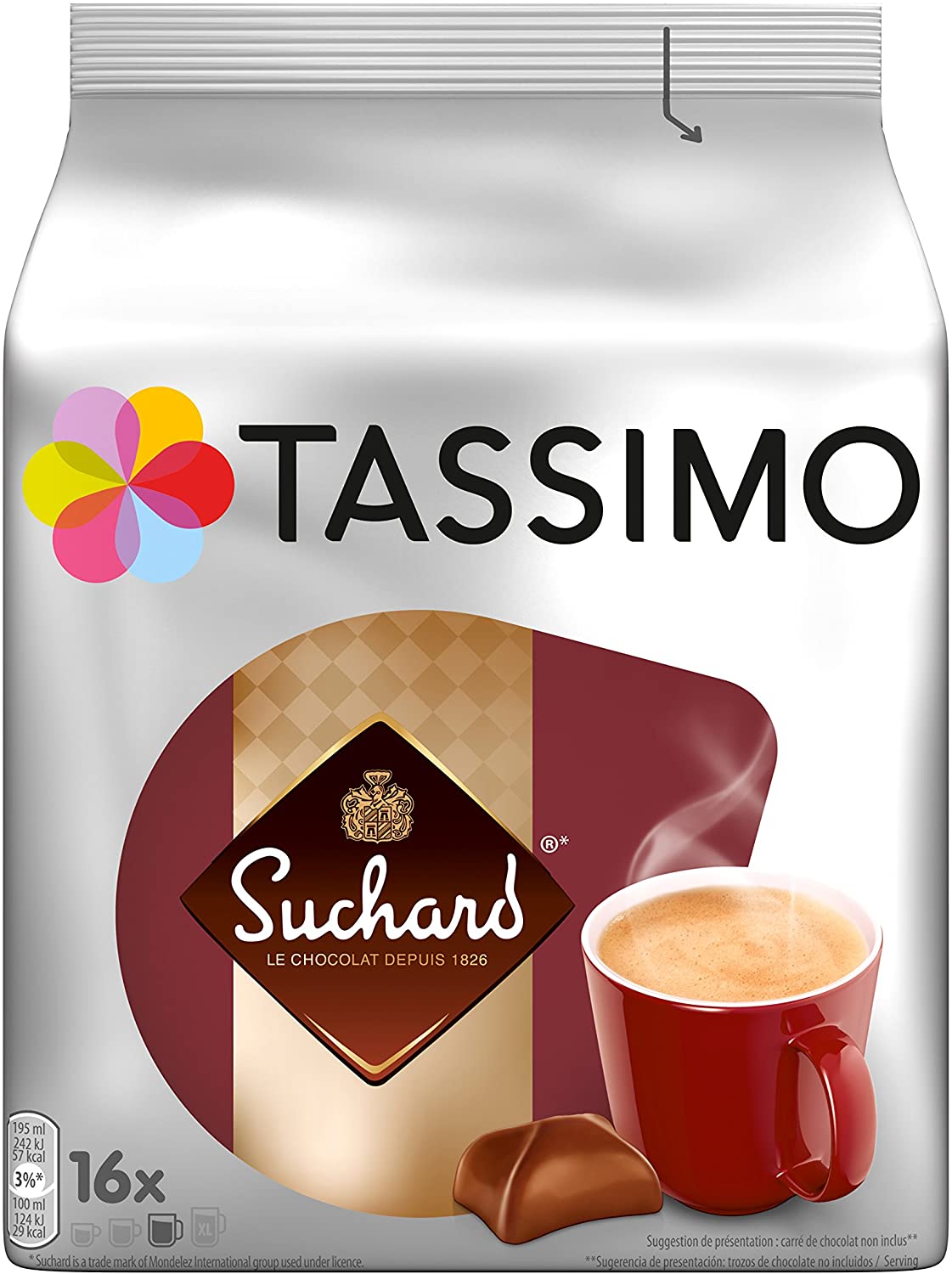 Tassimo Suchard Hot Chocolate Pods Capsules 16 Servings Lazada Singapore