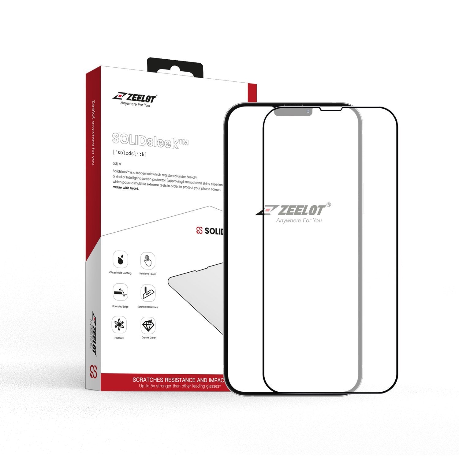 Kính cường lực zeelot trong/ chống vân tay/ chống nhìn trộm iphone 12/ 12pro max/ 13/ 13pro max/ 14 pro/ 14 promax