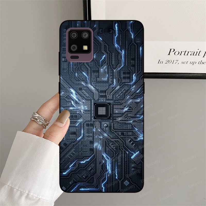 Pattern Casing Sharp Aquos ZERO 6 Wolf Colorful Case Capas Phone Bumper Shockproof Back TPU Soft Cover