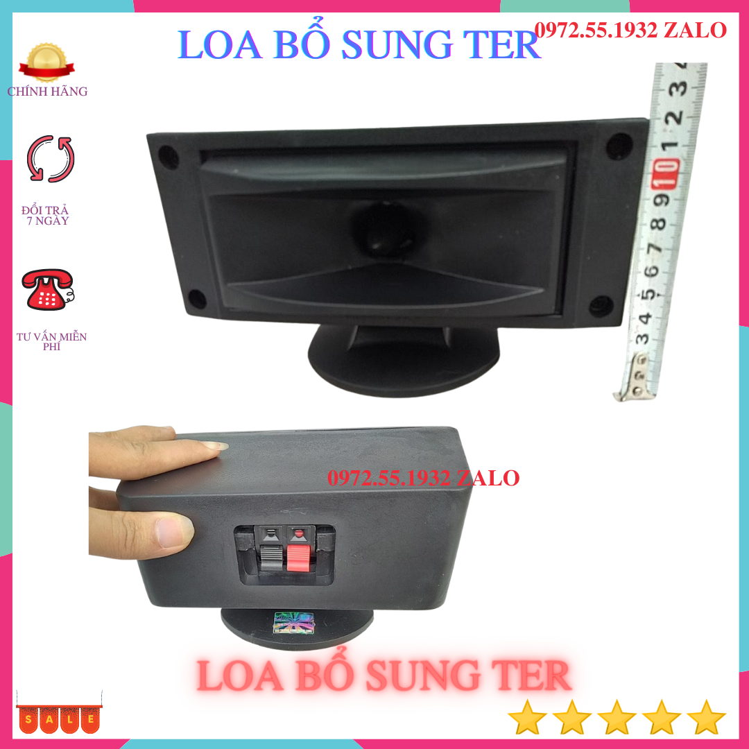 Loa siêu tép gắn trực tiếp ampil để bổ sung tiếng tép