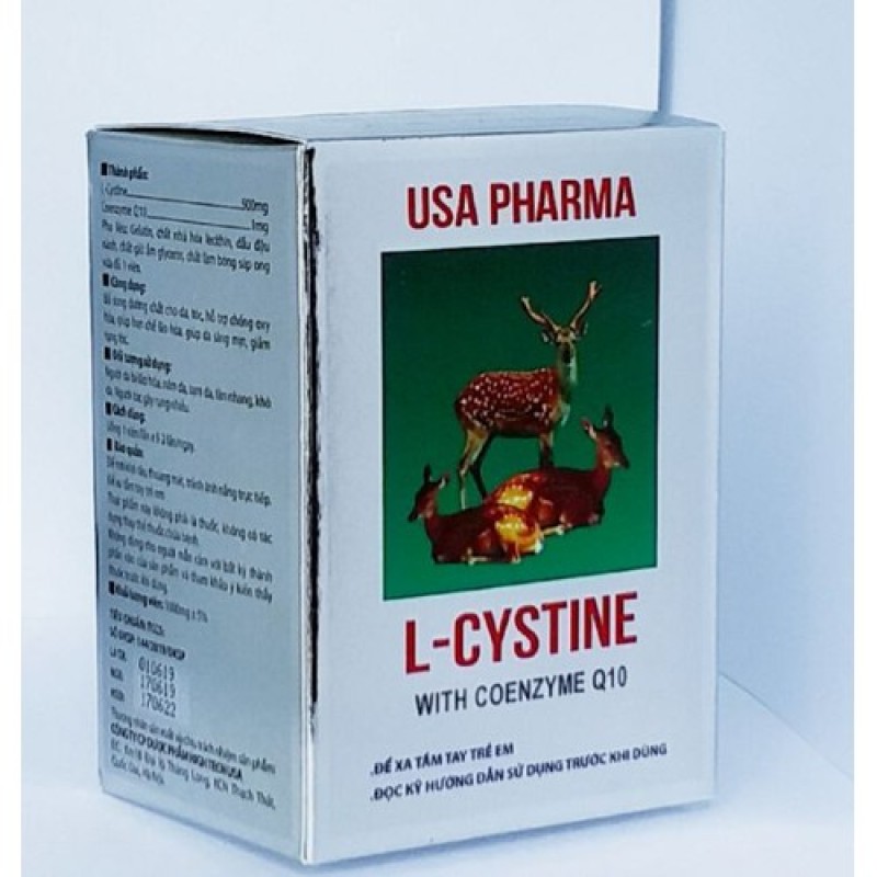 L-Cystine- làm đẹp da, giảm rụng tóc