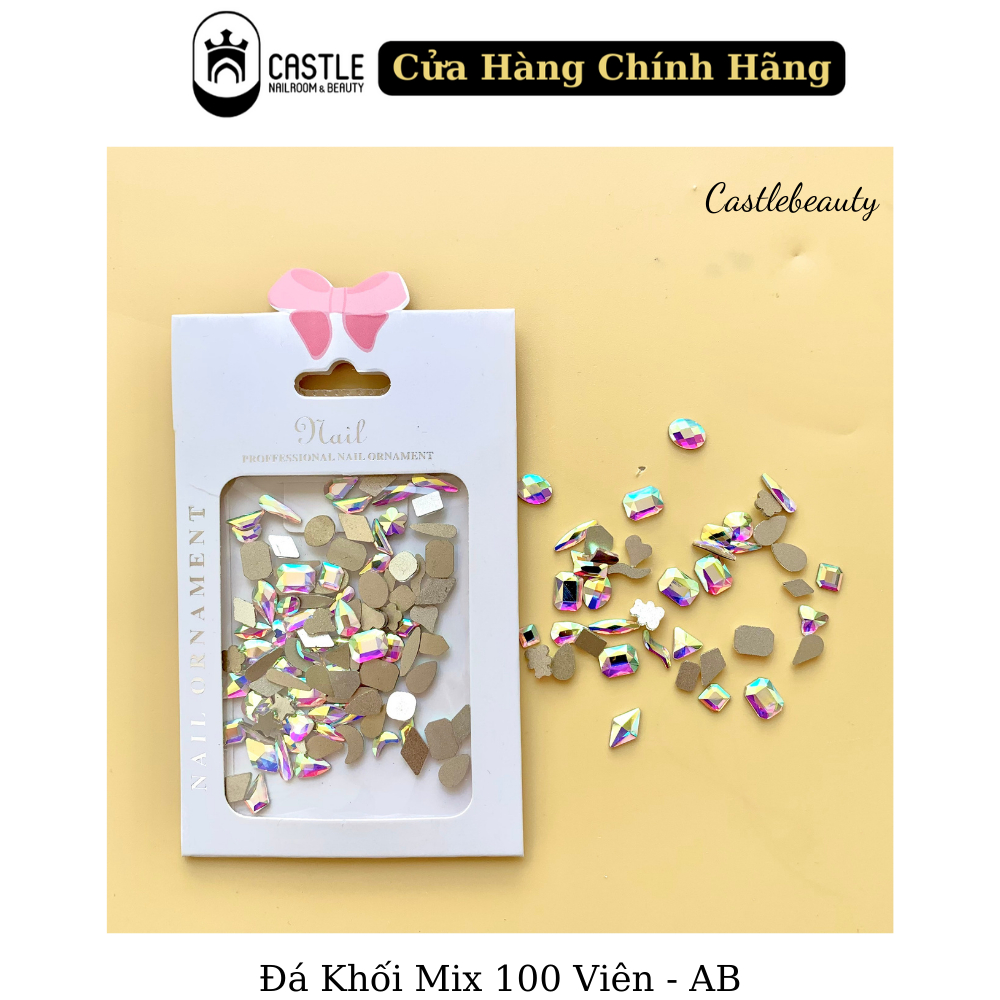 Đá Khối Nail Mix 100 Viên