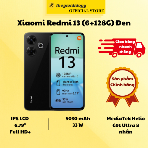 Điện thoại Xiaomi Redmi 13 6GB/128GB