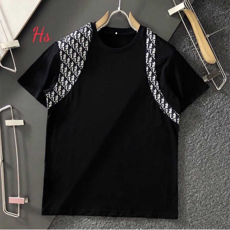 Áo Phông Phối Vai DIOR Cho NAm Nữ