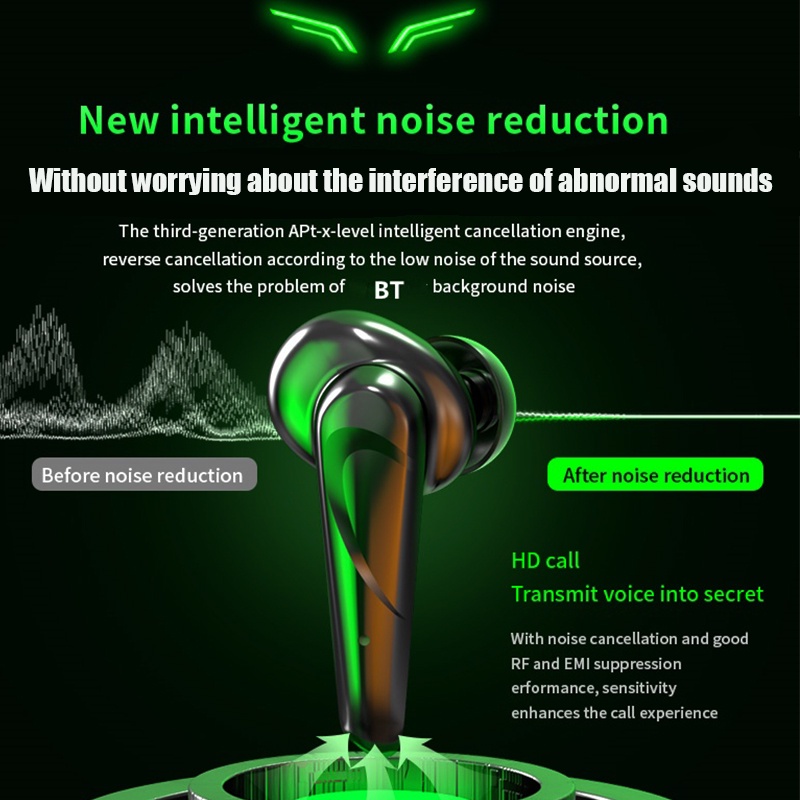 🎧COD+original+Ready Stock🎧Headphone Bluetooth G11 Earphone TWS HiFi Noise Cancelling Wireless Bluetooth 5.0 Sports