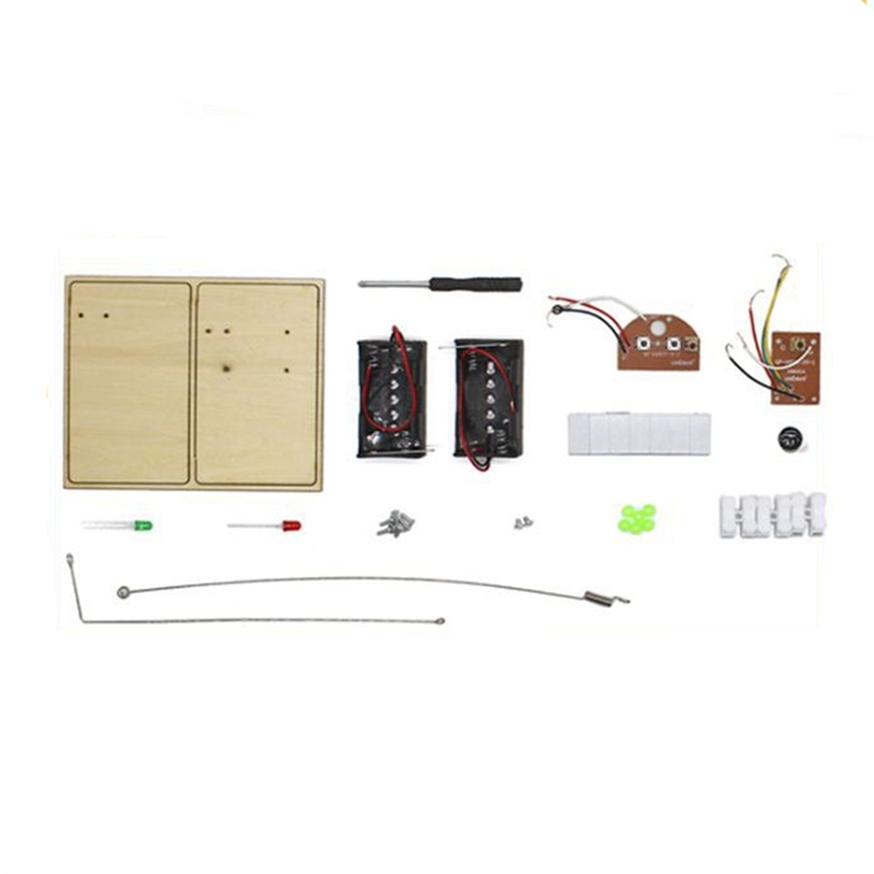 【Beverly】-STEM Kits, Learn Morse Code, Build a Telegraph Machine, Electric Circuit Experiment, Electricity Kit(No Battery)