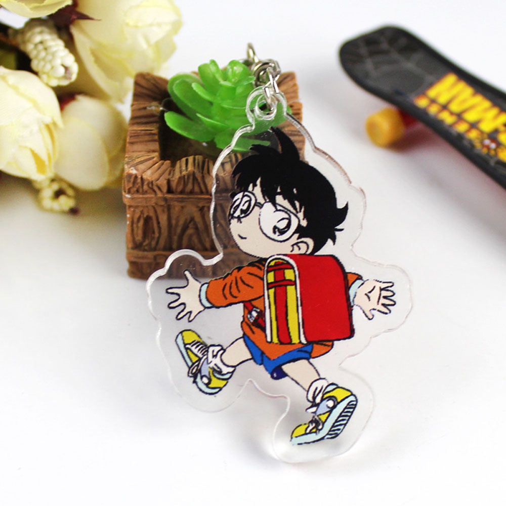 Móc khóa hình nhân vật anime Conan