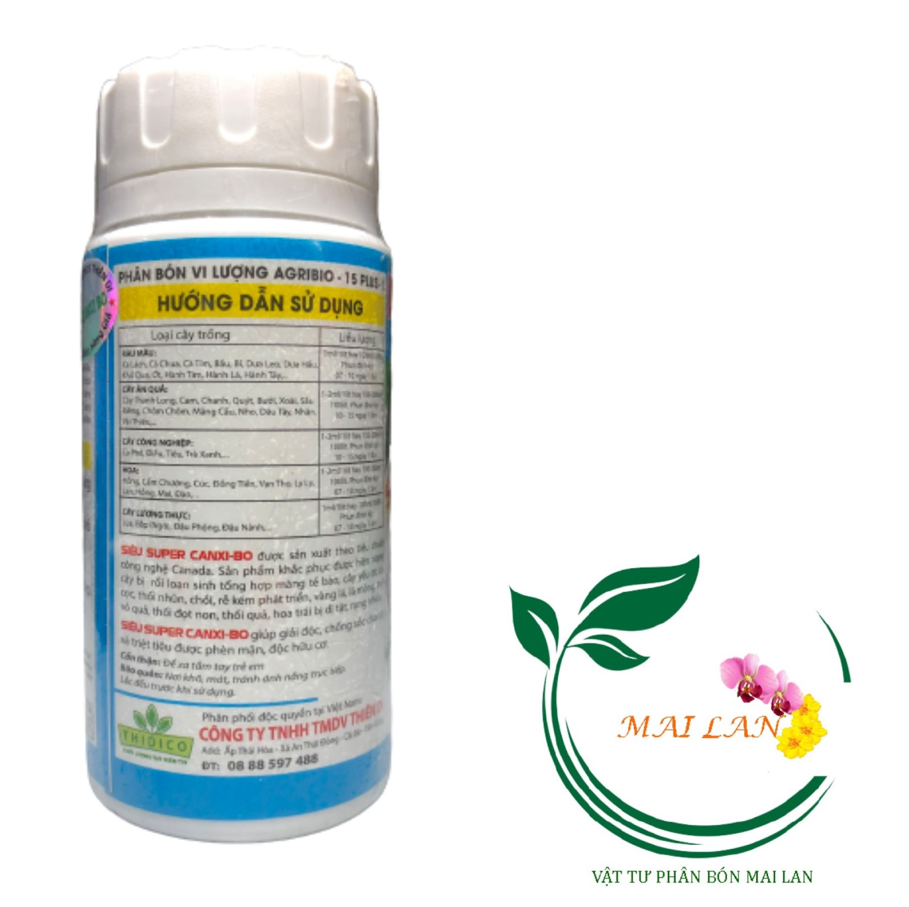 Phân Bón Siêu Canxi Bo TD Super Canxi Bo - #582A# 100ml