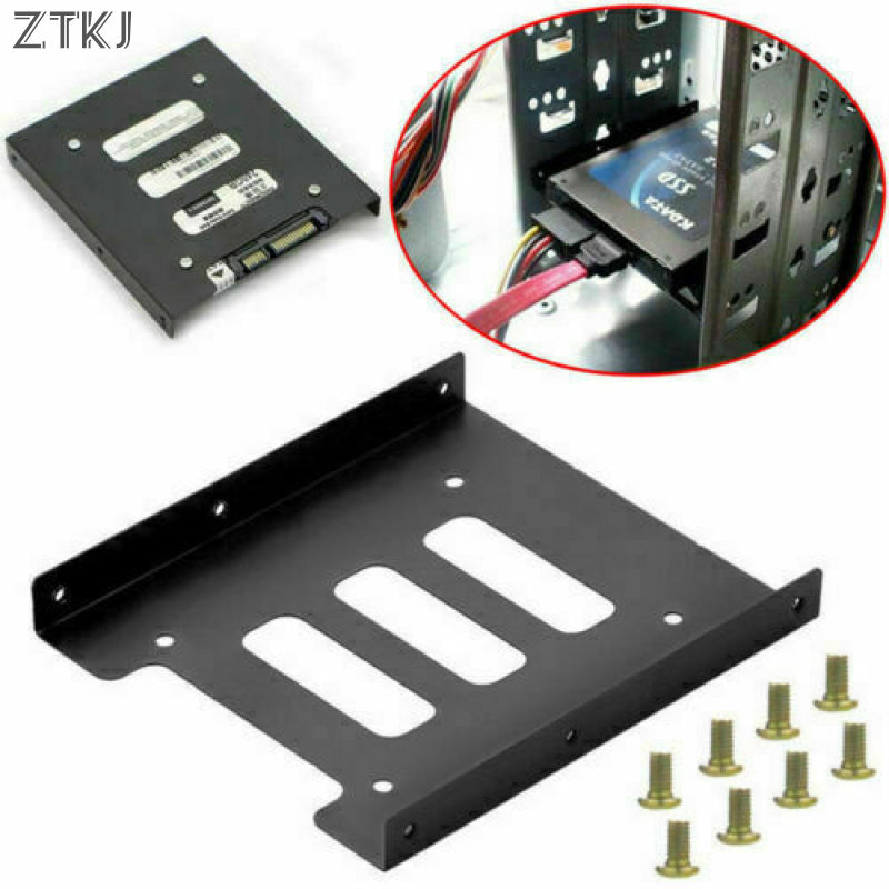 Hard Drive Tray Metal 2.5-inch To 3.5-inch SSD Hard Drive Metal Mounting Adapter Bracket