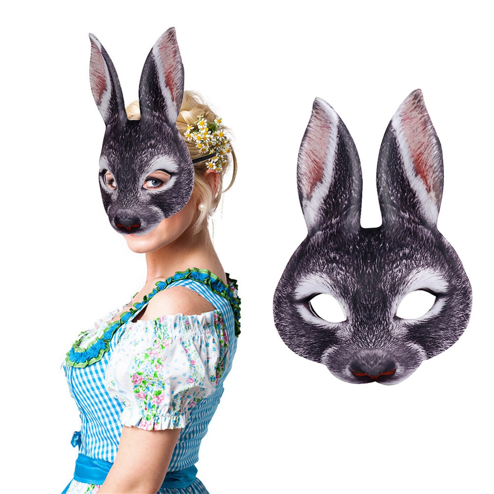 adult rabbit mask