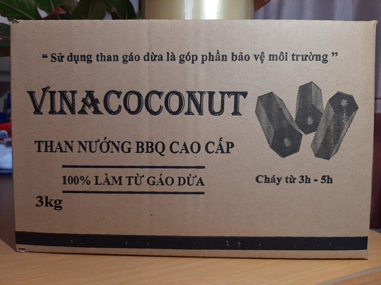 Than nướng gáo dừa BBQ - 3kg