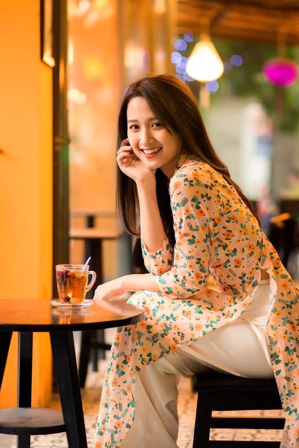 ÁO DÀI IN 3D HỌA TIẾT HOA NHỈ  ĐỦ SIZE LỤA NHẬT CAO CẤP - ÁO DÀI TRUYỀN THỐNG